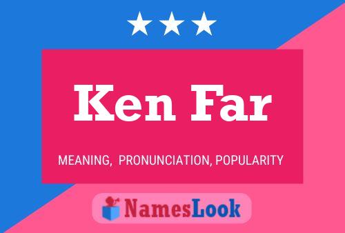 ملصق اسم Ken Far