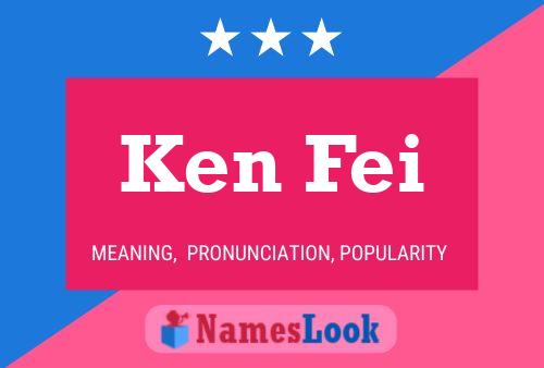 ملصق اسم Ken Fei