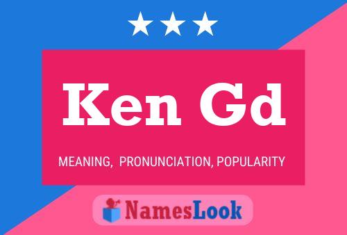 ملصق اسم Ken Gd