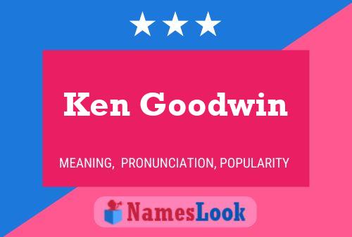 ملصق اسم Ken Goodwin