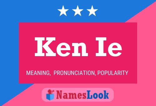 ملصق اسم Ken Ie