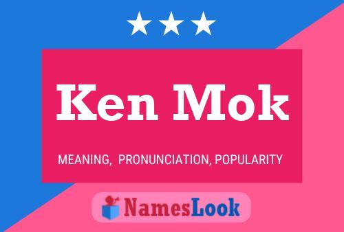 ملصق اسم Ken Mok