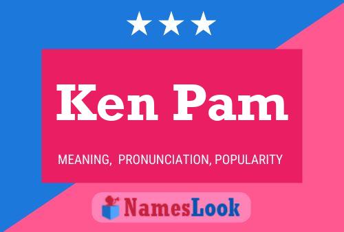 ملصق اسم Ken Pam