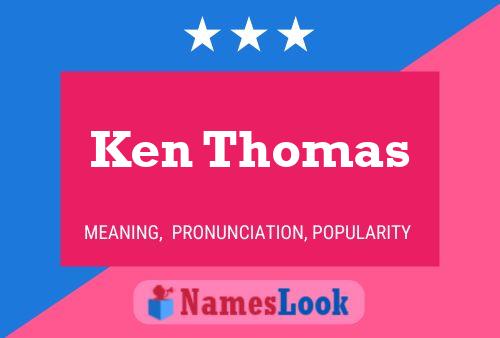 ملصق اسم Ken Thomas