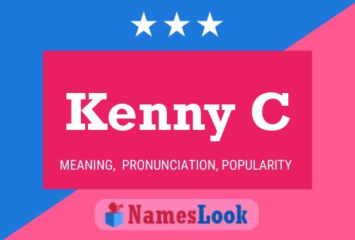 ملصق اسم Kenny C