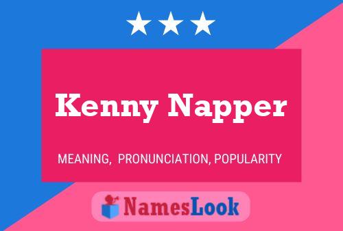 ملصق اسم Kenny Napper