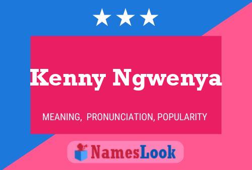 ملصق اسم Kenny Ngwenya