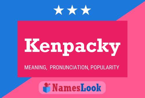 ملصق اسم Kenpacky