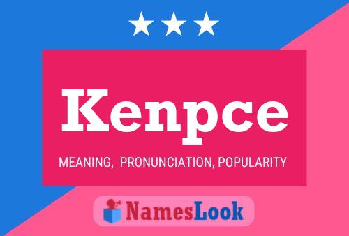 ملصق اسم Kenpce