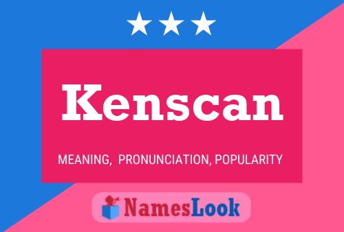 ملصق اسم Kenscan