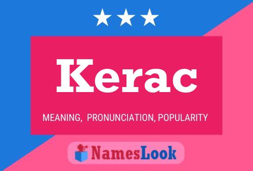 ملصق اسم Kerac