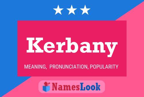 ملصق اسم Kerbany