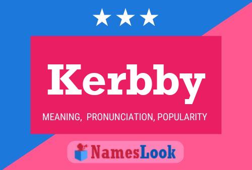 ملصق اسم Kerbby