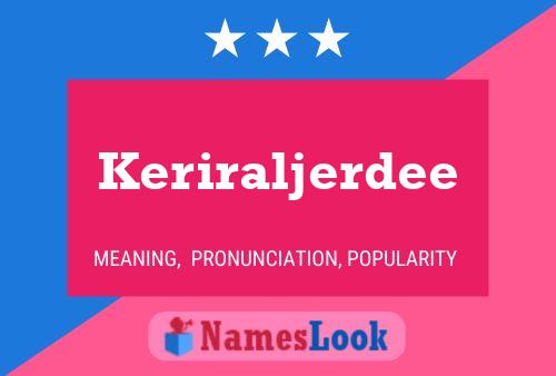 ملصق اسم Keriraljerdee