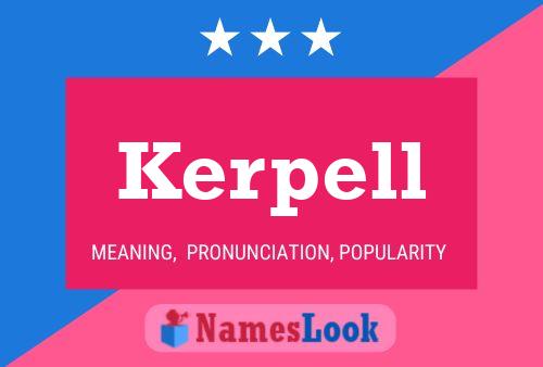 ملصق اسم Kerpell