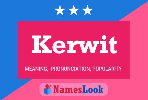 ملصق اسم Kerwit