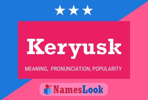 ملصق اسم Keryusk