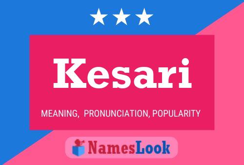 ملصق اسم Kesari