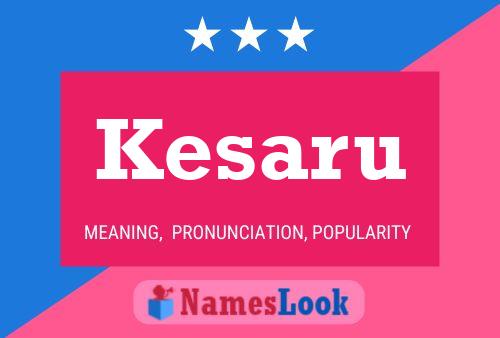 ملصق اسم Kesaru