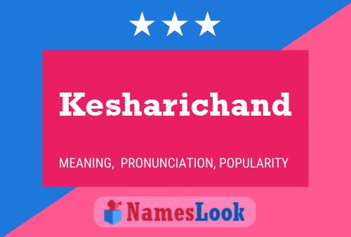 ملصق اسم Kesharichand