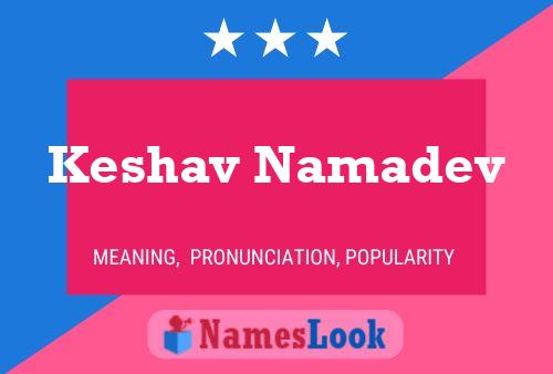 ملصق اسم Keshav Namadev