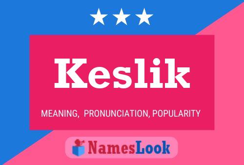 ملصق اسم Keslik