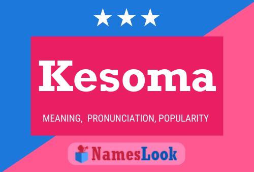 ملصق اسم Kesoma