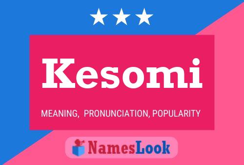 ملصق اسم Kesomi