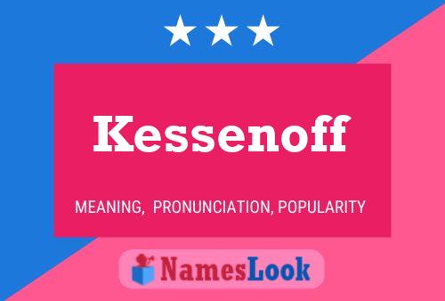 ملصق اسم Kessenoff