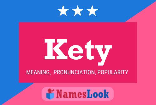 ملصق اسم Kety