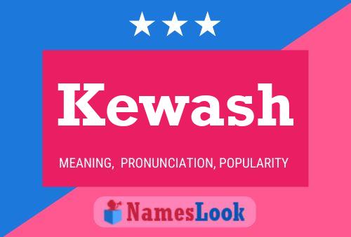 ملصق اسم Kewash