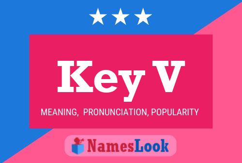 ملصق اسم Key V