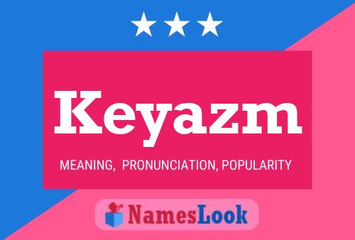 ملصق اسم Keyazm