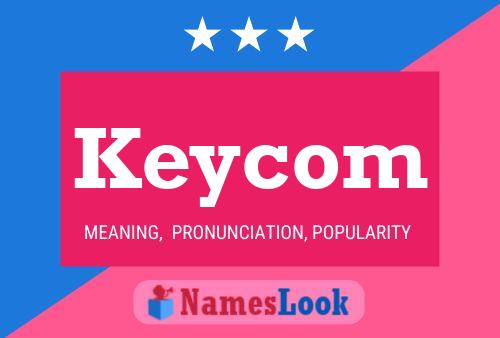 ملصق اسم Keycom