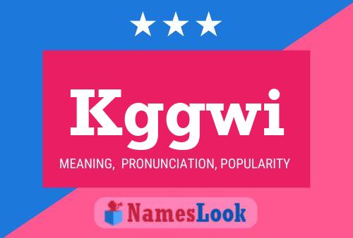 ملصق اسم Kggwi