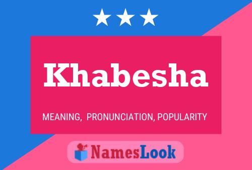 ملصق اسم Khabesha