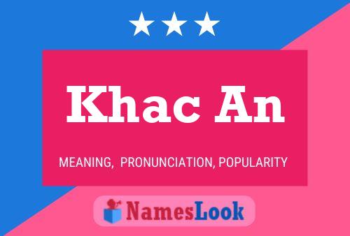 ملصق اسم Khac An