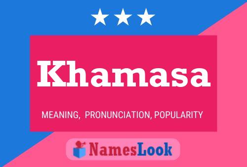 ملصق اسم Khamasa