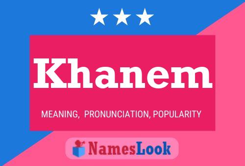 ملصق اسم Khanem