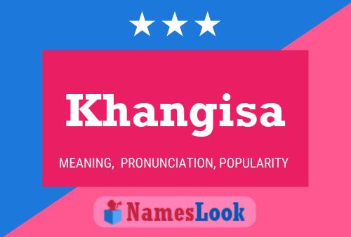 ملصق اسم Khangisa