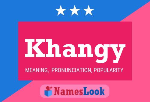 ملصق اسم Khangy