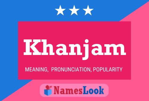 ملصق اسم Khanjam