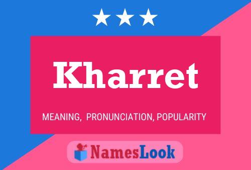 ملصق اسم Kharret