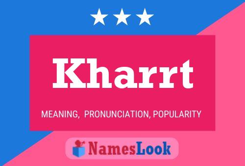 ملصق اسم Kharrt