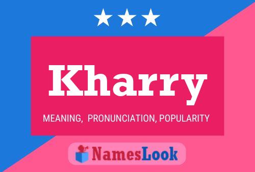 ملصق اسم Kharry