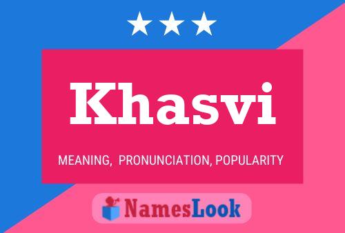 ملصق اسم Khasvi