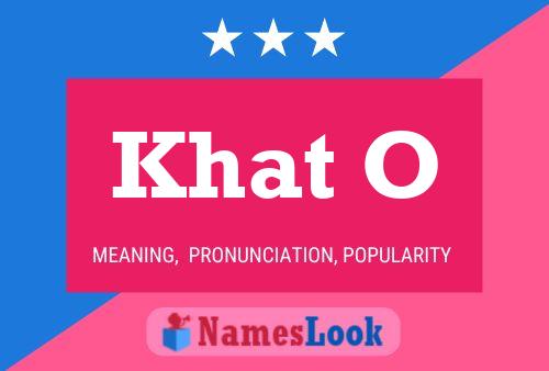 ملصق اسم Khat O