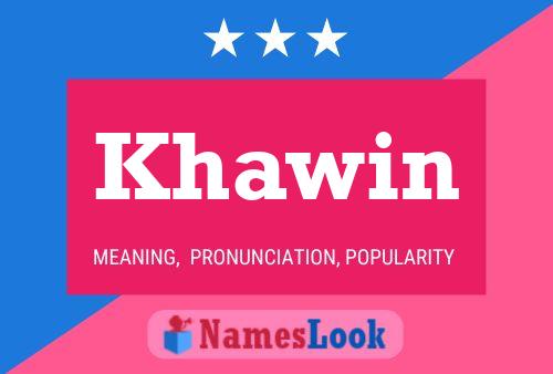 ملصق اسم Khawin