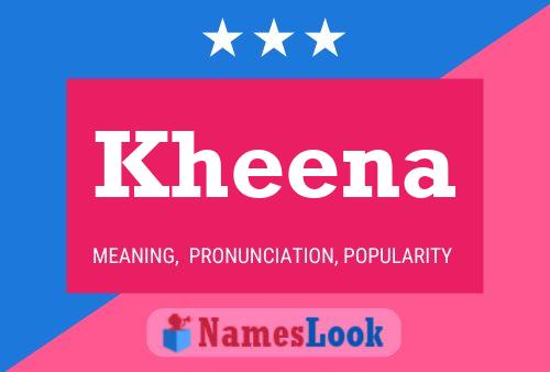 ملصق اسم Kheena