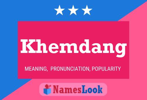 ملصق اسم Khemdang